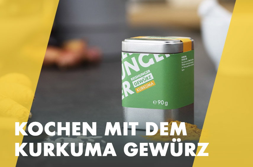 Kochen mit dem Kurkuma Gewürz